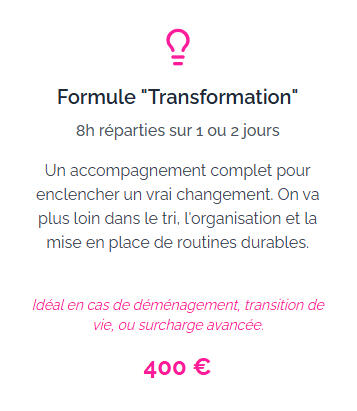 Untitled Formule "transformation" 8h