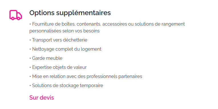 Untitled Options supplémentaires